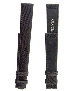 gucci leather strap