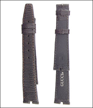Gucci 18mm Lizard Watch Band ID.1198