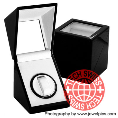 Black Oak Veneer Single Watch Winder Black Oak Veneer Single Watch Winder