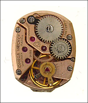 Omega 485 Movement Dial 1