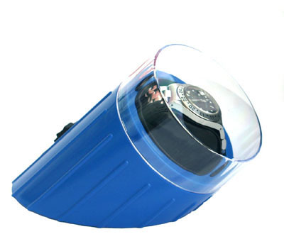 Blue Compact Single Watch Winder Blue Compact Single Watch Winder